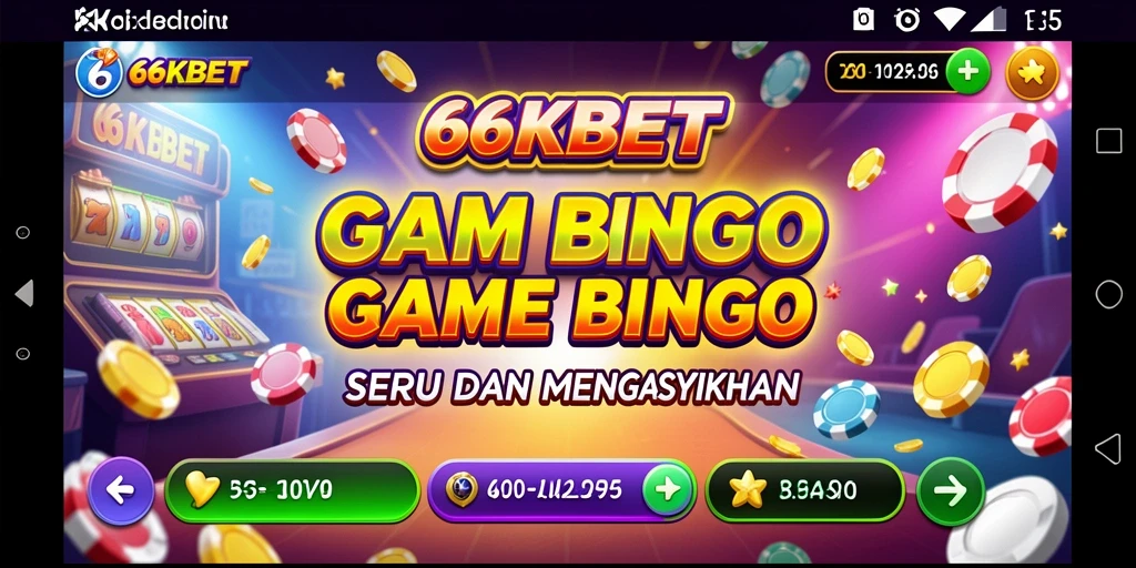 Gameplay Bingo yang seru dan penuh tantangan di 66KBET.