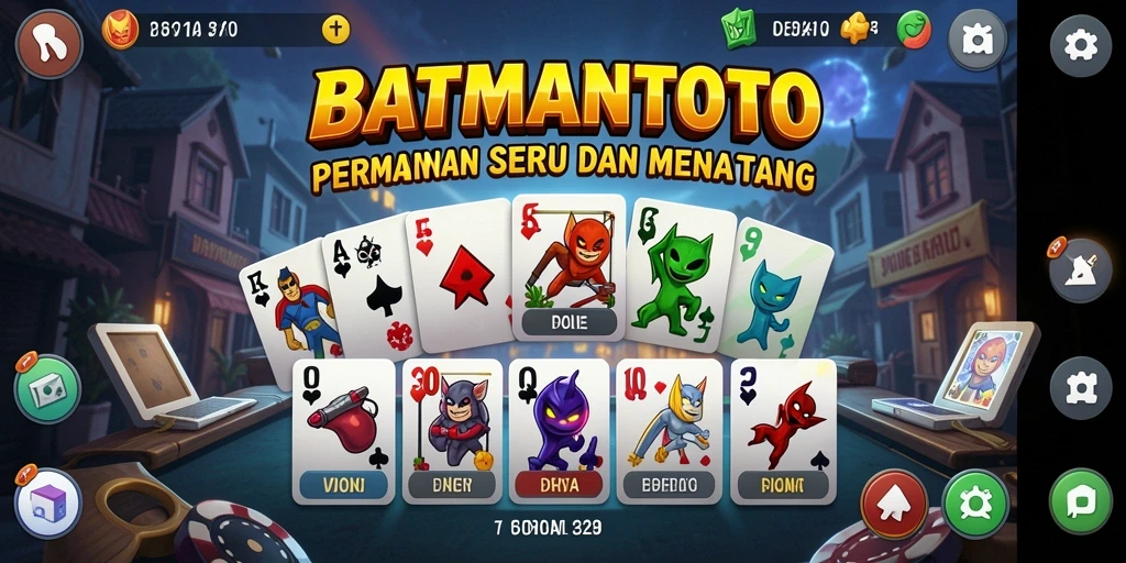 Screenshot gameplay <strong>BATMANTOTO</strong> menampilkan aksi seru permainan Domino.