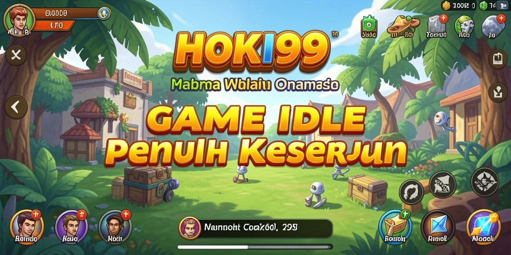 Screenshot gameplay HOKI99 yang menunjukkan aksi Idle yang seru.