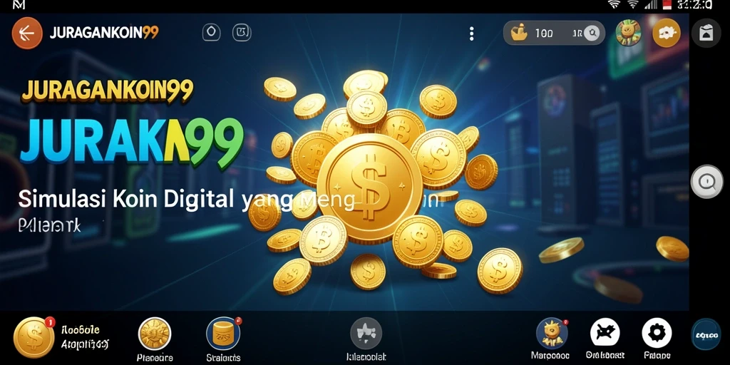 Tampilan gameplay JURAGANKOIN99 yang penuh warna dan interaktif.