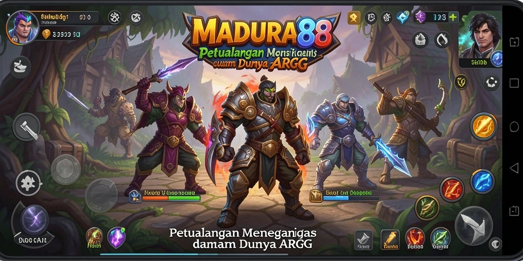Screenshot gameplay MADURA88 yang menampilkan aksi seru di dunia ARPG.