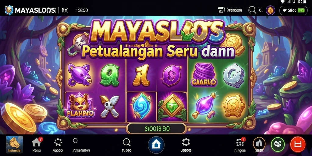 Gameplay menarik dan grafis menawan di MAYASLOTS.