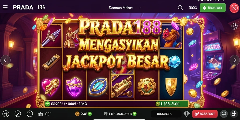 Tampilan menarik dari gameplay PRADA188 yang penuh aksi.