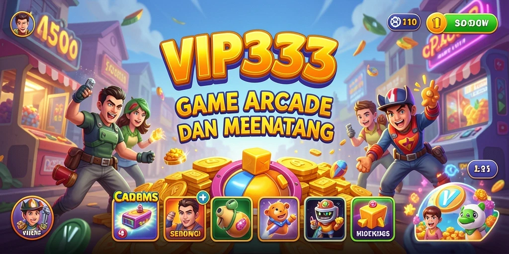 Screenshot gameplay VIP333 yang menampilkan aksi seru dan tantangan Arcade.